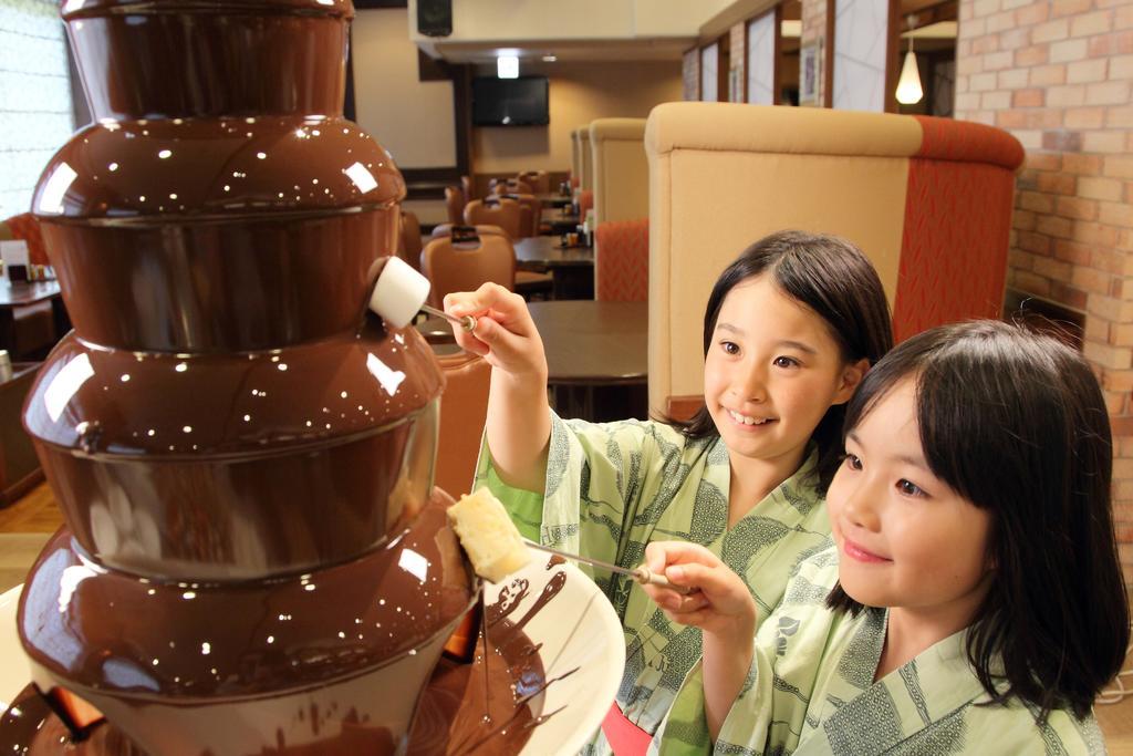 Iizaka Hotel Juraku Fukushima (Fukushima) Exterior foto